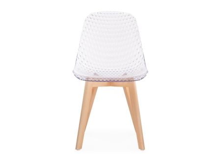 Стул Vart прозрачный, натуральный