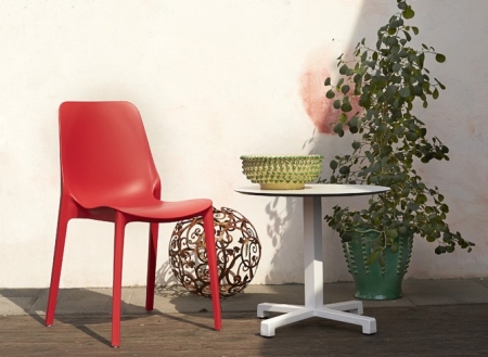 Стул пластиковый Scab Design Ginevra красный