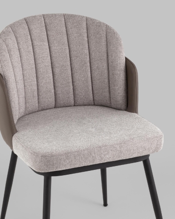 Стул Пенелопа рогожка серый