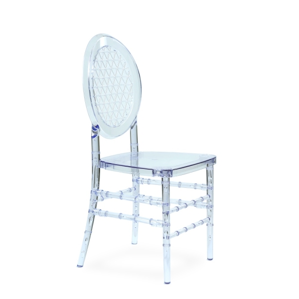 Стул N-106 Eiffel прозрачный банкетный разборный Стул N-106 Eiffel прозрачный банкетный разборный