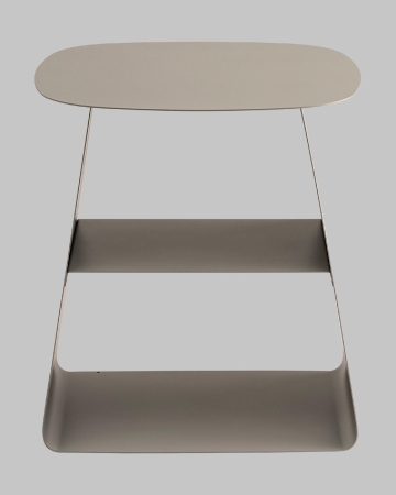 Журнальный столик Leyre металл темно-серый