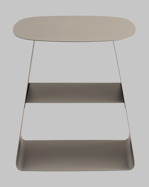 Журнальный столик Leyre металл темно-серый