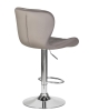 Набор 2 шт Стул барный BARNY, серый велюр (MJ9-75)