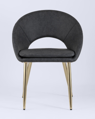 Стул Кензи экокожа темно-серый