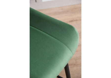 Барный стул Седа 360 фисташковый (zd 651), черный np