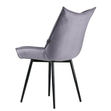 Стул для кухни Осло велюр темно-серый velutto 32