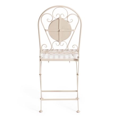 Стул Secret de Maison VICENZA (mod. PL08-7451RV) металл, 36*35*91 см, белый, плитка калейдоскоп
