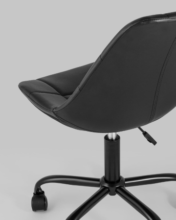 Стул офисный Гирос экокожа черный Стул офисный Гирос экокожа черный