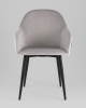 Стул Новел New велюр светло-серый