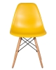 Стул обеденный DSW ножки светлый бук, горчичный Y-03