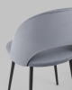 Стул Меган SN велюр серый