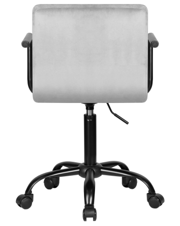 Набор 2 шт Офисное кресло для персонала TERRY BLACK, серый велюр (MJ9-75)