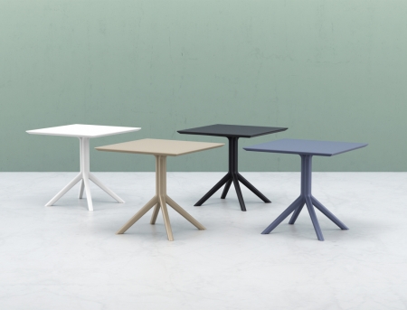 Стол пластиковый Siesta Contract Sky Table 80 бежевый
