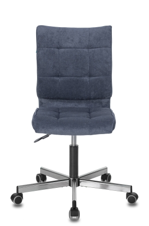 Кресло CH-330M и LT-27 без подлокотников темно-синий, крестовина металл