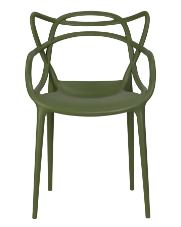 Набор 4 шт Стул обеденный MASTERS, зеленый хаки (G-17)