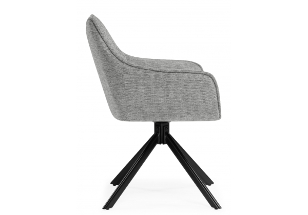 Стул на металлокаркасе Denever серый, черный