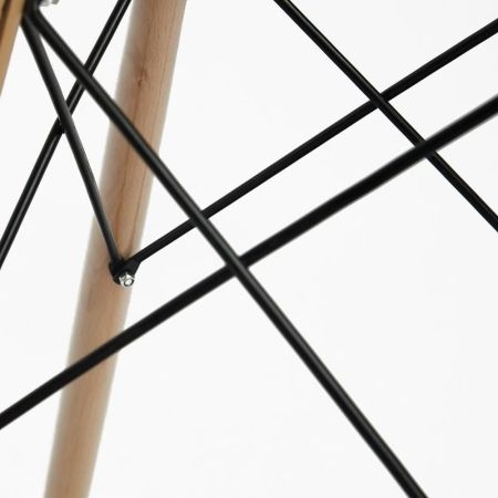 Стол CINDY GLASS (80GLASS) металл, стекло, D80х75 см, прозрачный