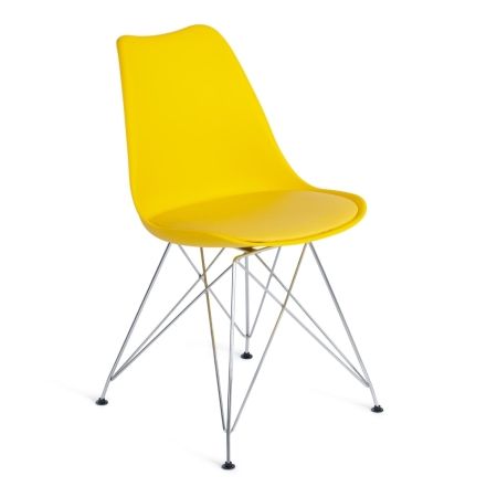 Стул TULIP IRON CHAIR (mod.EC-123), желтый