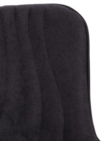 Обеденный стул Aqua ткань черный