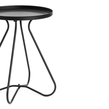 Столик журнальный GLAND металл, 40*40*45 см, черный