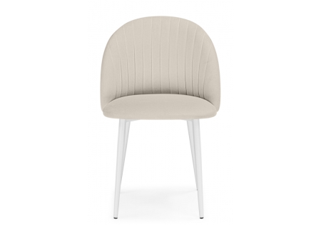 Стул на металлокаркасе Дарлин marseille 13, белый