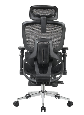 Кресло офисное TopChairs Prodigy с оттоманкой черный Кресло офисное TopChairs Prodigy с оттоманкой черный