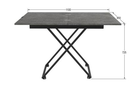 Стол трансформер "Андрэ Loft" терраццо