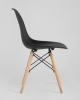 Стул Eames Style DSW черный (разборный каркас) фото в интернет-магазине Stoolmarket
