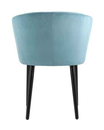 Кресло Ральф велюр пыльно-голубой