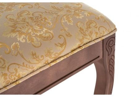 Банкетка Валентино орех, бежевый
