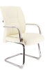Кресло для посетителей Kent CF экокожа кремовый
