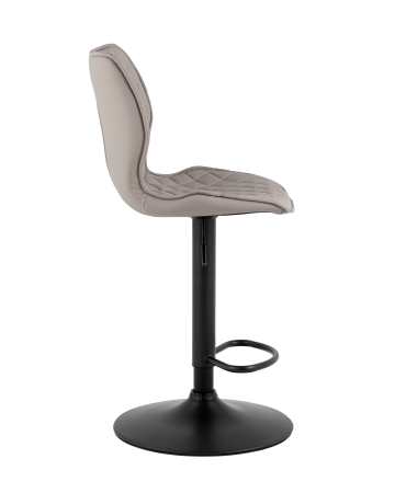 Стул барный Dome экокожа серый