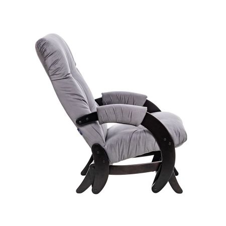 Кресло-маятник Модель 68 венге текстура, ткань V 32