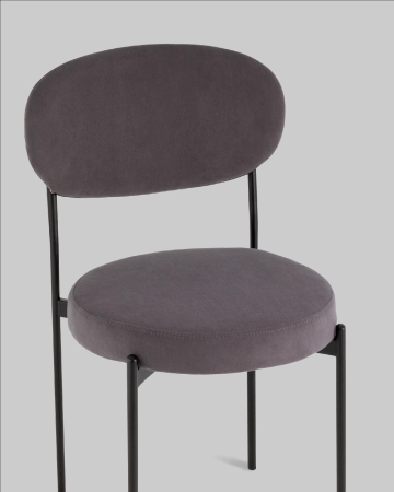 Стул Бриф DD велюр темно-серый