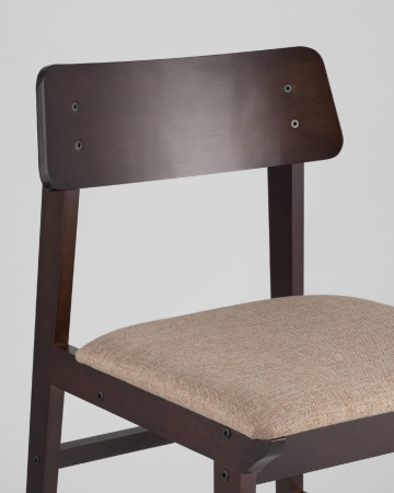 Стул ODEN коричневый 2 шт.