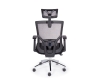 Кресло офисное Гарда SL черный пластик черная сетка черная сидушка