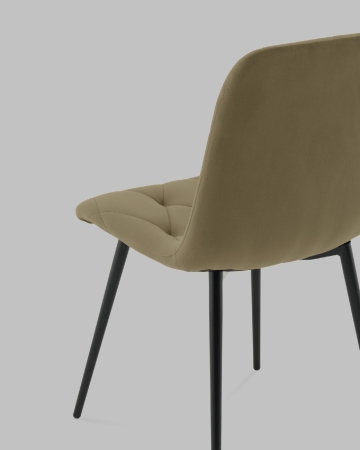 Стул Одди Diamond велюр пыльно-оливковый