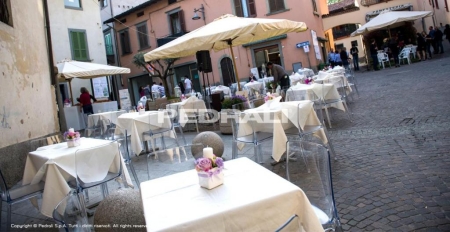 Стул прозрачный PEDRALI Blitz белый