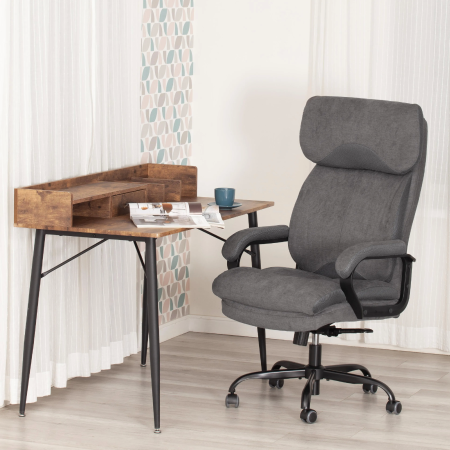 Кресло Duke metalBL серое