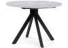 Стол Бетина черный, белый