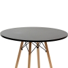 Стол Eames style 80 черный