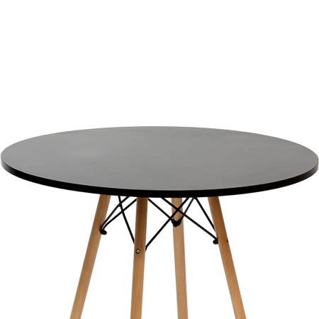 Стол Eames style 80 черный