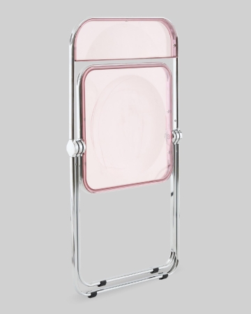Стул Fold Pink складной розовый
