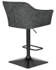 Стул барный RALF серый твид LEO11