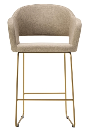 Кресло полубар Oscar Браун/Линк золото Кресло полубар Oscar Браун/Линк золото