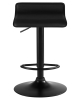 Набор 2 шт Стул барный TOMMY BLACK, черный