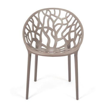 Стул Secret De Maison BUSH (mod. 017) пластик, 60*58.5*80 см, серый