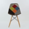 Стул Eames style Patchwork мультиколор