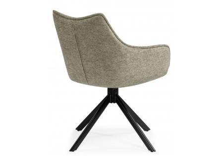 Стул на металлокаркасе Denever бежевый, черный