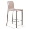 Полубарный стул Barrie кожа капучино